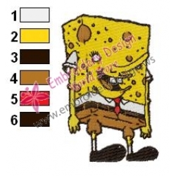 SpongeBob SquarePants Embroidery Design 38